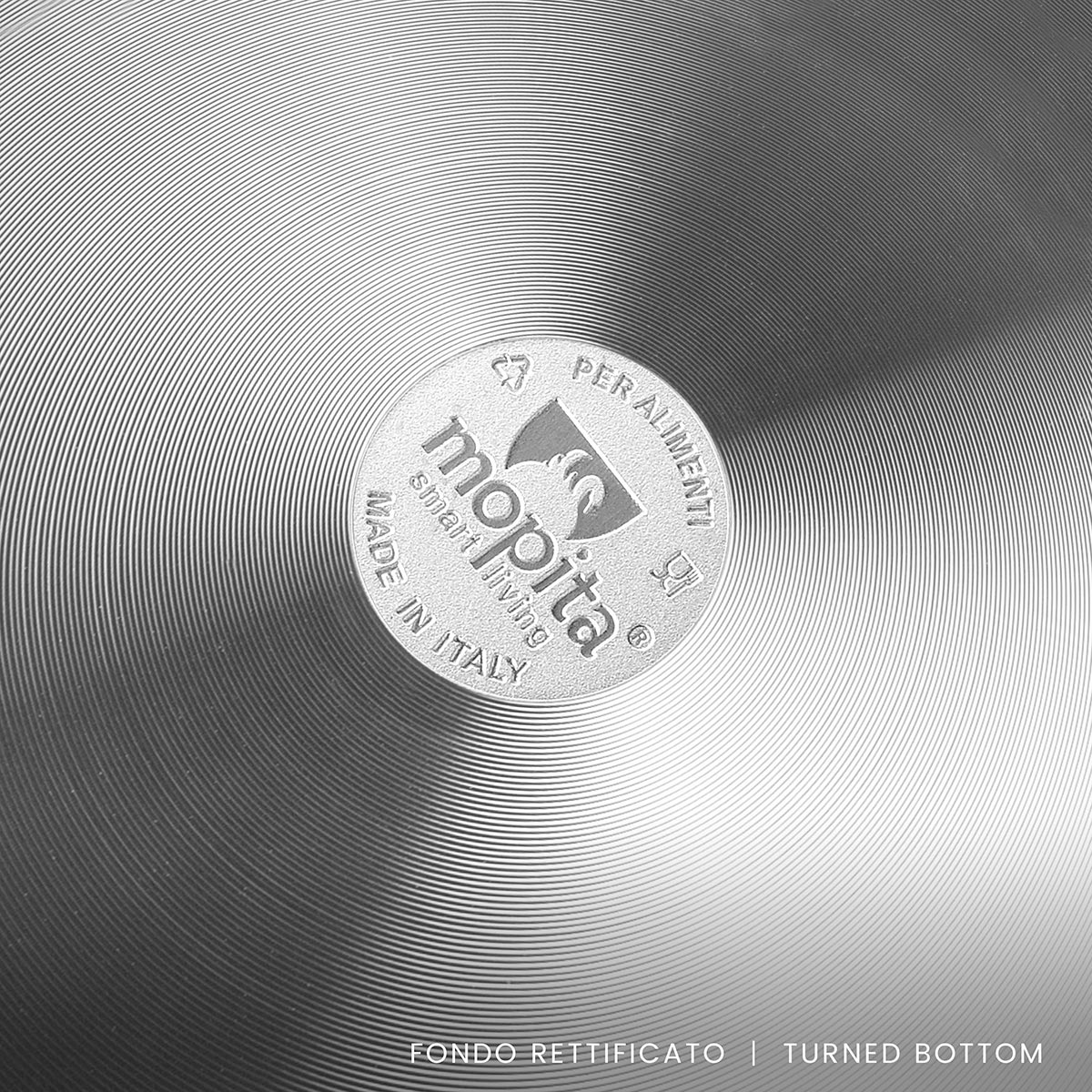 Mopita Roccia Viva 20cm/7.87 Non-Stick Forged Aluminum Fry Pan, Small, Grey